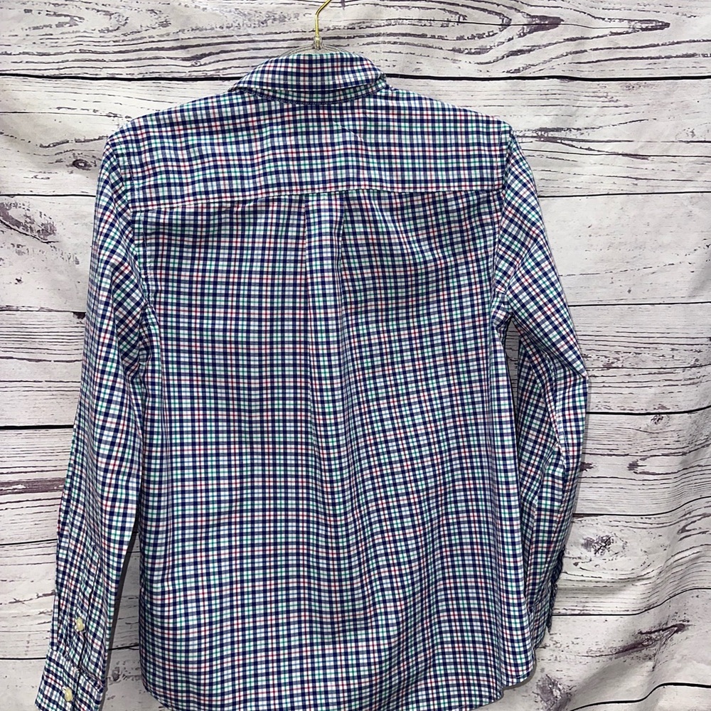 Polo by Ralph Lauren Boy's Blue Checkered Shirt Size Medium - Picture 3 of 3